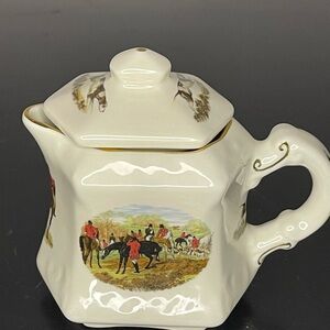 - Vintage Staffordshire Earthenware Creamer Made in England